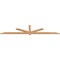 Ekena Millwork Kennewick Timber Gable Bracket, Western Red Cedar, 108"W x 22"H x 1 1/2"D x 3 1/2"F, 5/12 Pitch GBW108X22X0204KEN00SWR - alternate 4